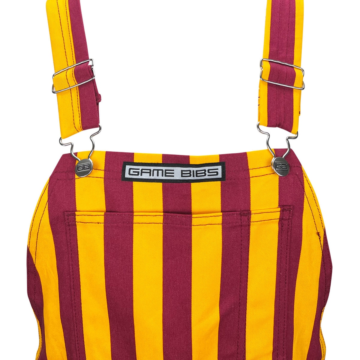 Adult Cardinal & Gold Game Bibs